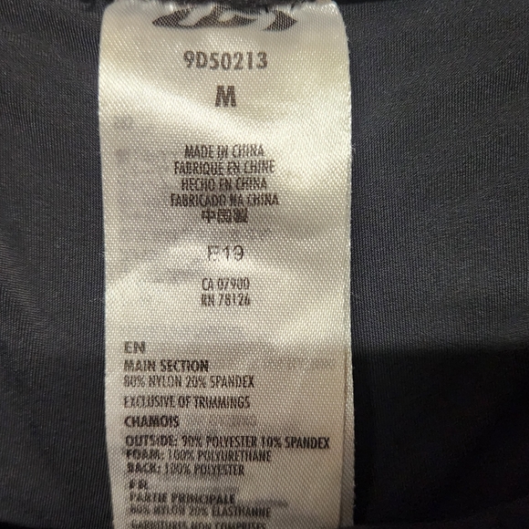 Padded Bike Shorts Size Medium - Picture 5 of 8